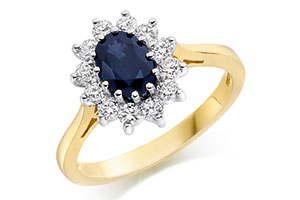 Royal Engagement Sapphire ring