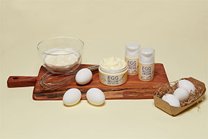 Egg Mellow collection perfect for your wedding beauty regime