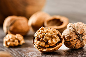 Healthy snack walnut