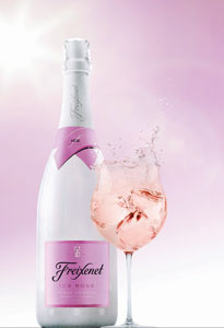 ice rose serve and bottle