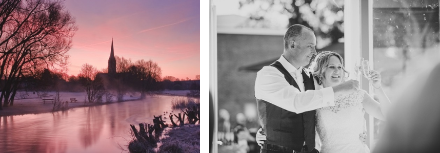 Winter wedding wins at Legacy Rose & Crown Hotel
