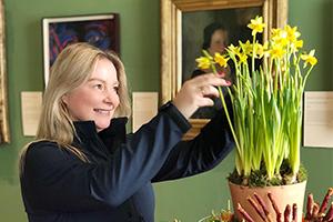 Rocket Food - a daffodil flower arrangement
