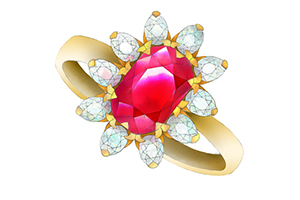 Ruby ring