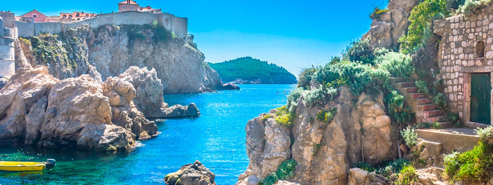 Blue sea - Croatia honeymoon