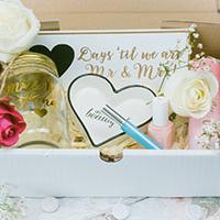 Example of a Bride to Be Box - inside