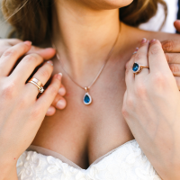Colourful gems - The Ultimate Guide to Choosing Bridal jewellery