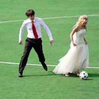 Embrace the beautiful game into your big day this weekend!