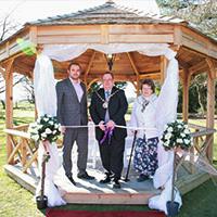 New Hampshire outdoor wedding venue