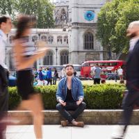 How to deal with pre-wedding jitters busy street