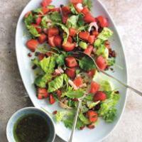Seafood Salad with Strawberries Recipe