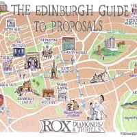 guide map to propose in Edinburgh