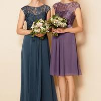 Purple tops bridal party poll for 2015 despite experts touting shades of green as this season’s must have