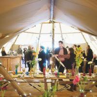 BIG CHIEF TIPIS host wedding open weekend