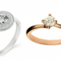 Image of engagement rings, should you buy the engagement ring before or after?