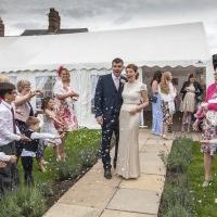 Gala tent wedding marquee exterior