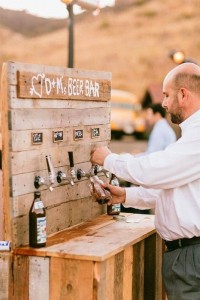 wedding beer bar