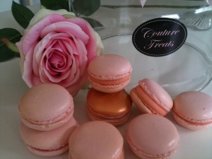 Couture Treats Rose French Macarons