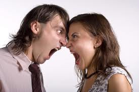 arguing couple