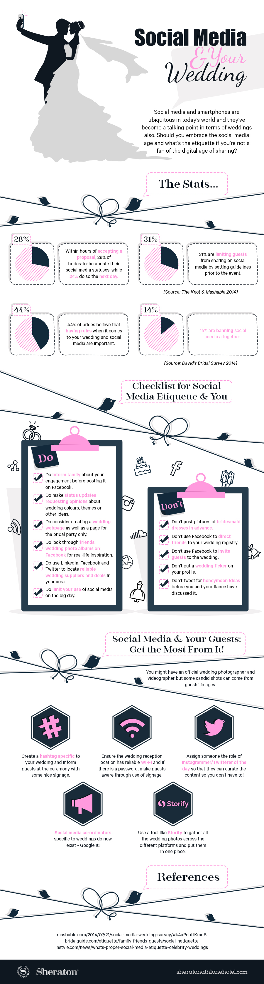 Social-Media-Etiquette-and-Weddings-infographic